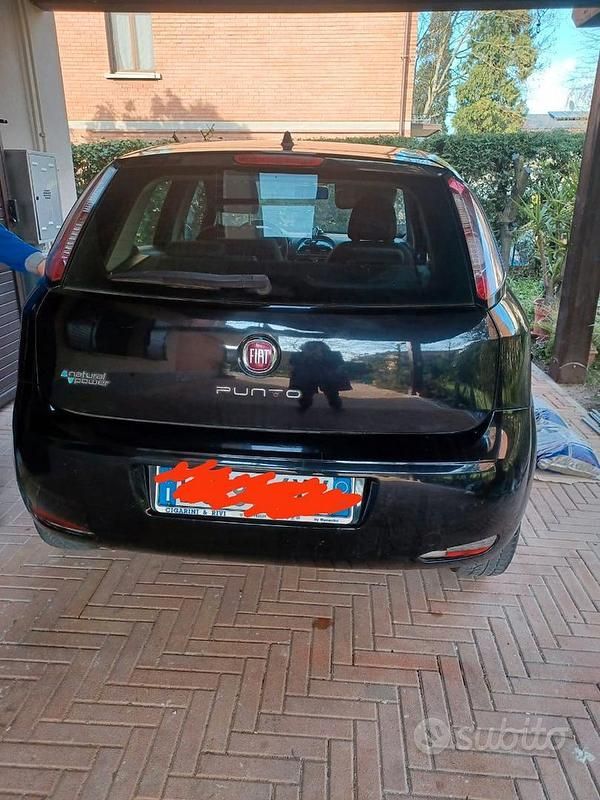 Usata Fiat Punto 77 CV (56 kW) 2012 Nero Utilitaria