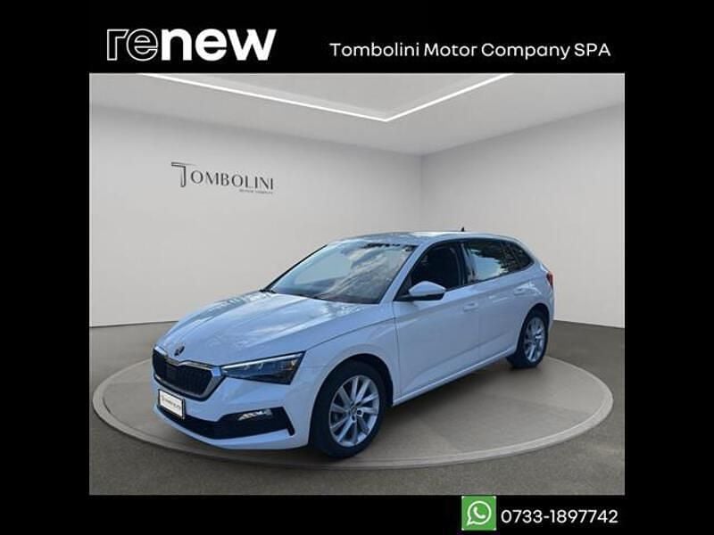 Bianco Usata 2021 Skoda Scala Style Utilitaria | 12.920 € (Ottimo prezzo) - Immagine 1/4