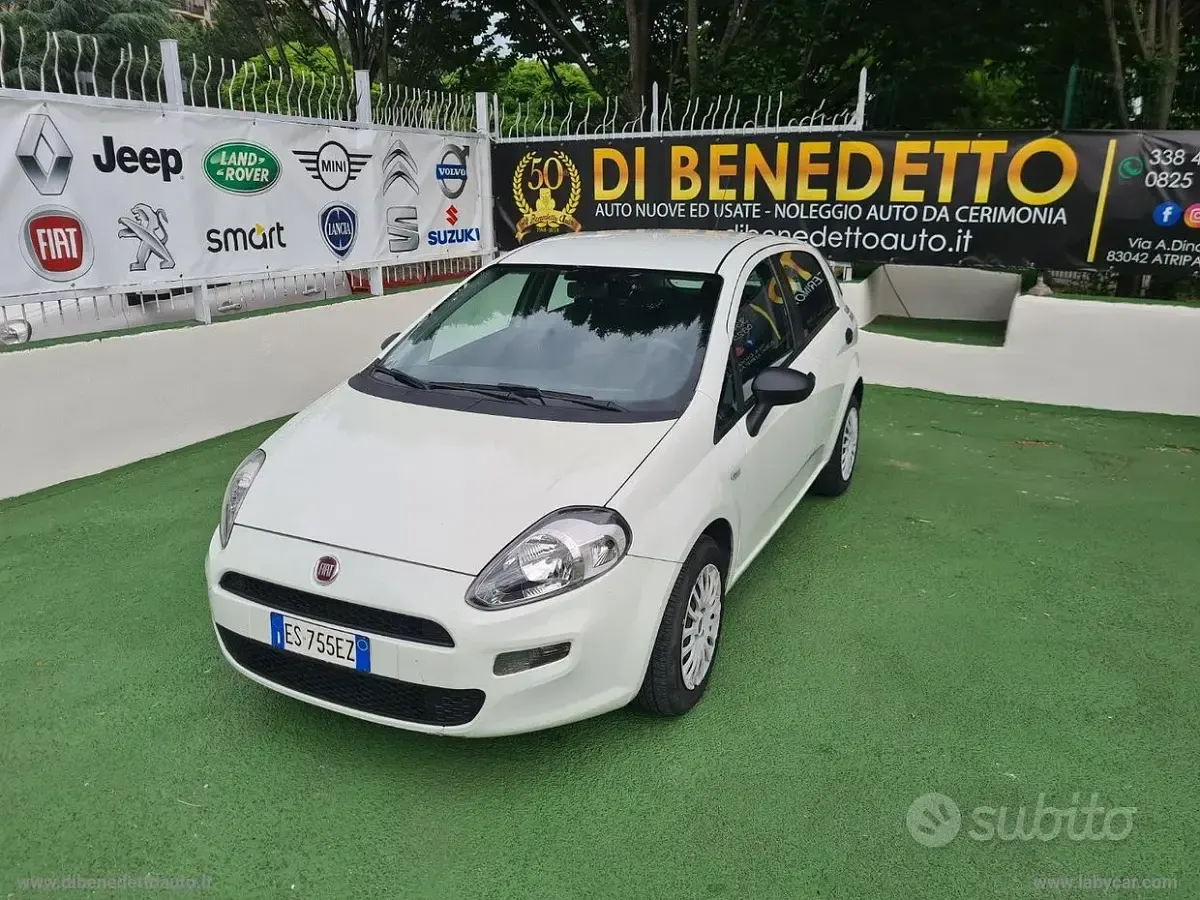Usata Fiat Punto Evo 75 CV (55 kW) 2013 Bianco Utilitaria