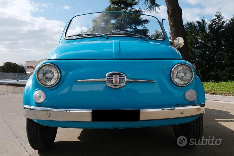 Usata Fiat 500 1960 Blu Utilitaria
