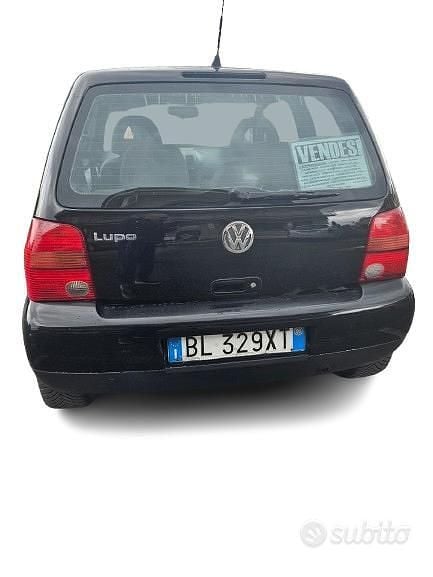 Usata VW Lupo 50 CV (36 kW) 2001 Nero Utilitaria