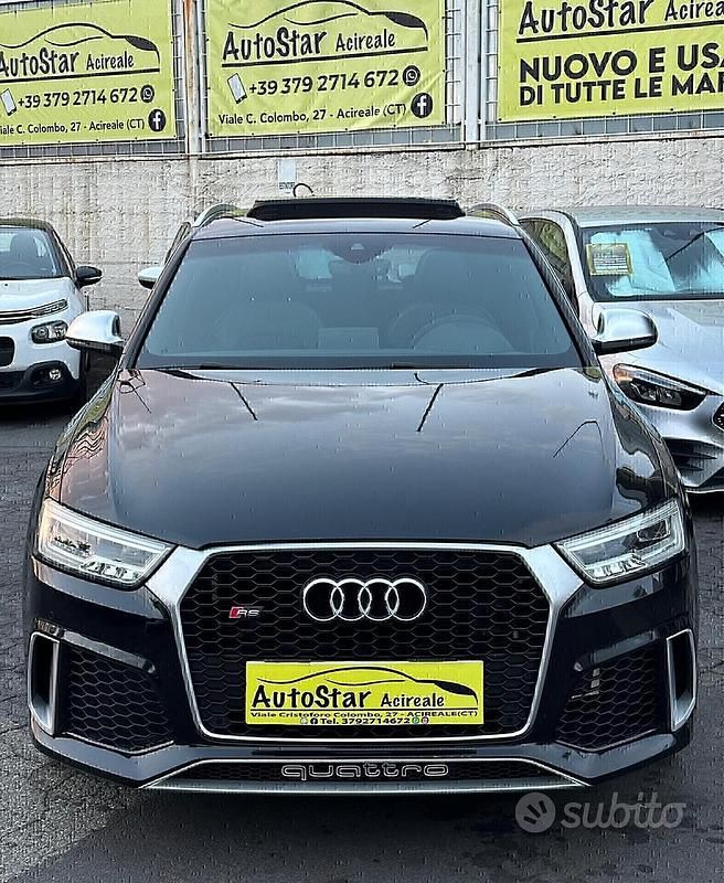 Usata Audi RS Q3 340 CV (250 kW) 2015 Nero SUV
