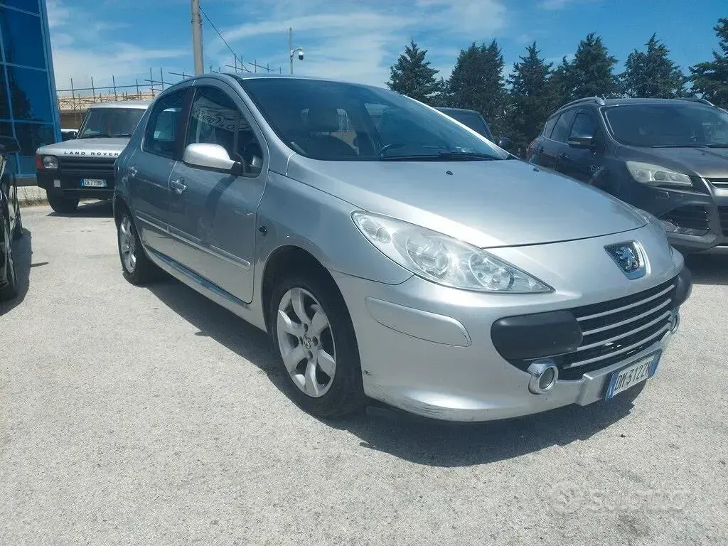 Usata Peugeot 307 109 CV (80 kW) 2008 Grigio Berlina