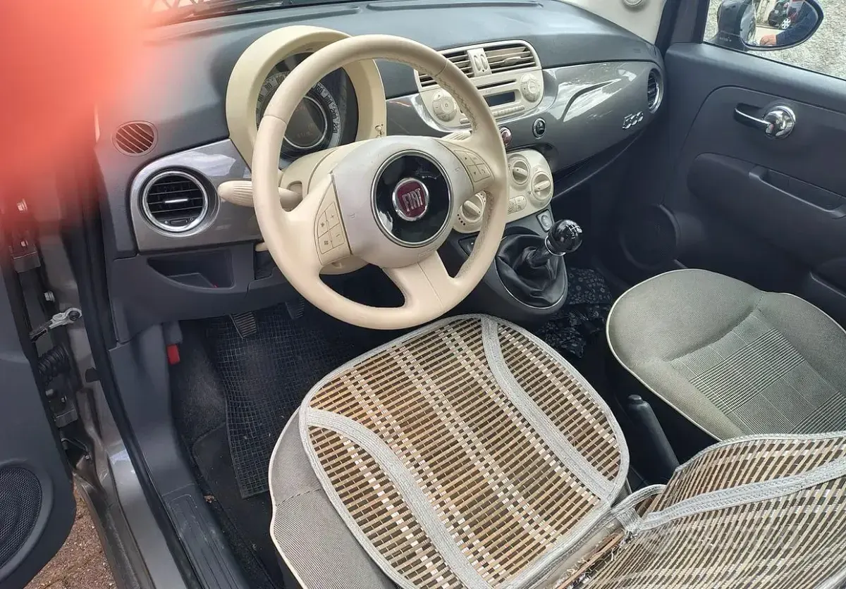 Usata Fiat 500 69 CV (50 kW) 2015 Grigio Berlina