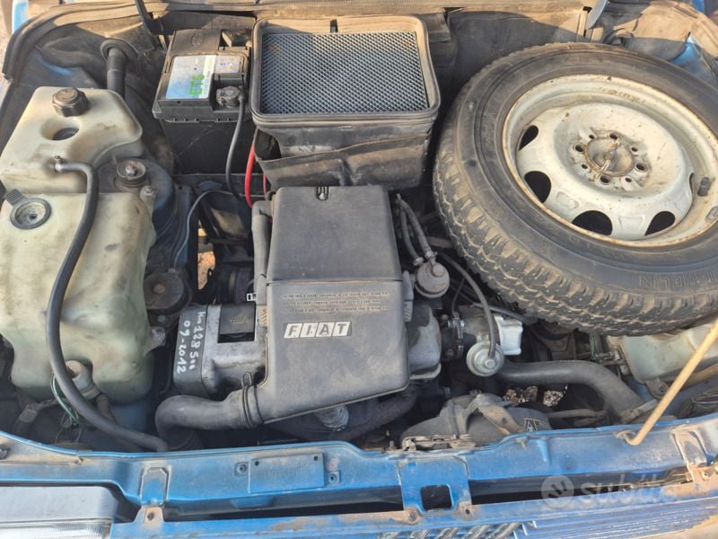 Usata Fiat Panda 4x4 50 CV (36 kW) 1988 Blu/azzurro Utilitaria