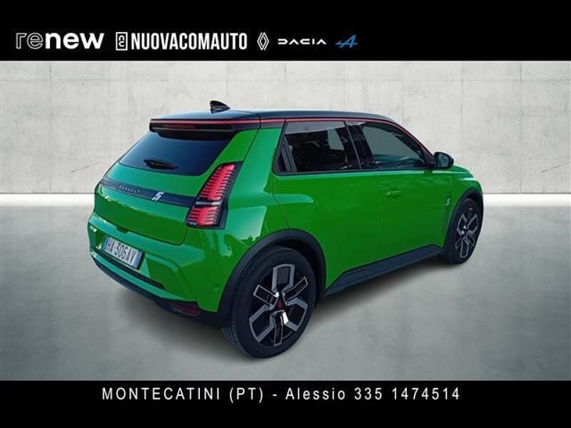 Begagnad Renault 5 E-Tech Komfort 110 kW (150 HK) 2025 Grön Halvkombi