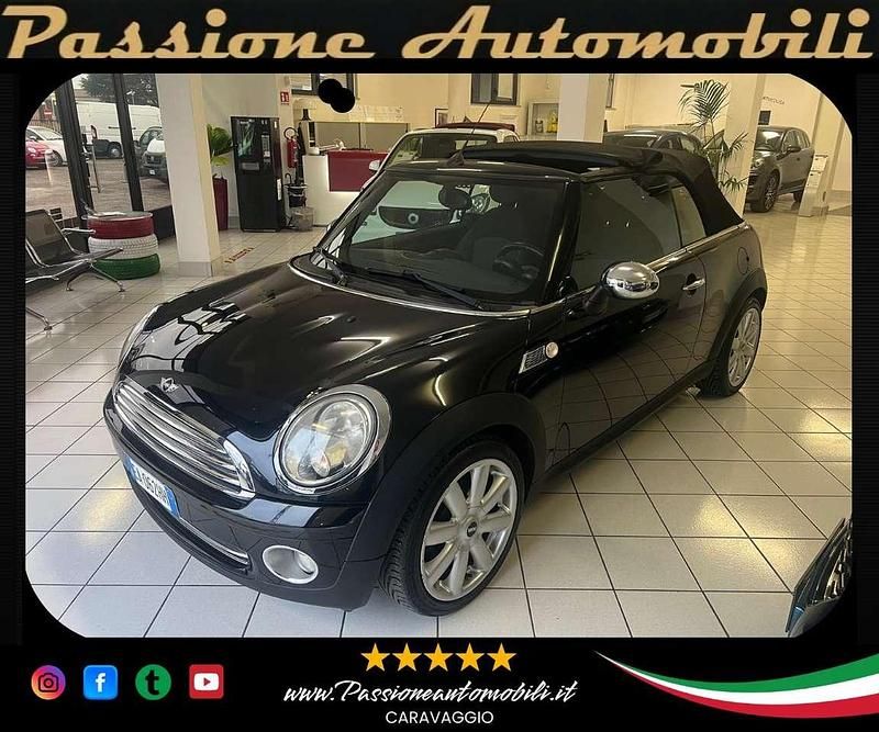 Usata Mini Cooper Cabriolet 120 CV (88 kW) 2009 Nero Cabrio