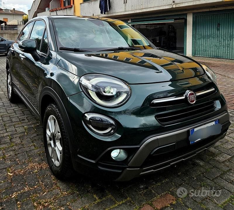 Usata Fiat 500X Cross 120 CV (88 kW) 2019 Verde SUV