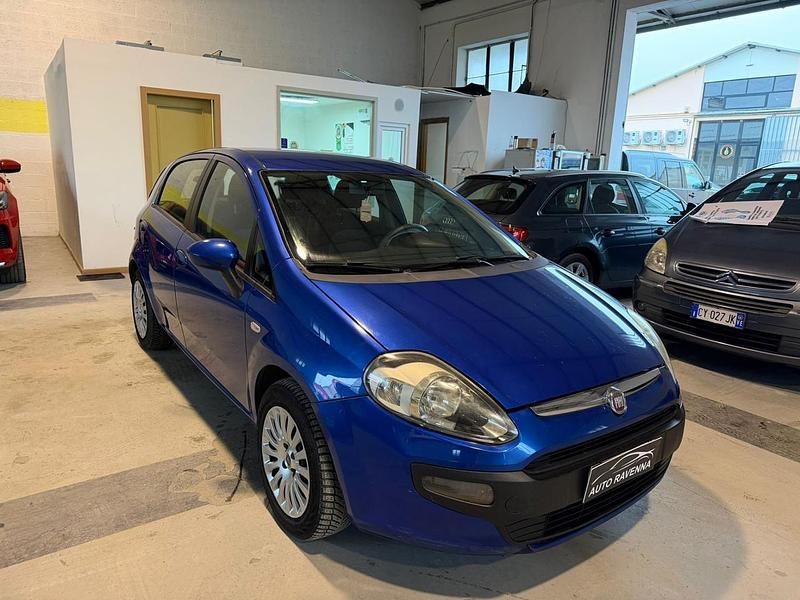 Usata Fiat Punto Evo 95 CV (69 kW) 2012 Blu Utilitaria