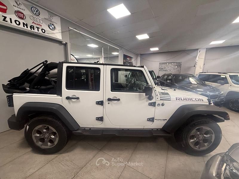 Usata Jeep Wrangler Rubicon 200 CV (147 kW) 2018 Bianco SUV