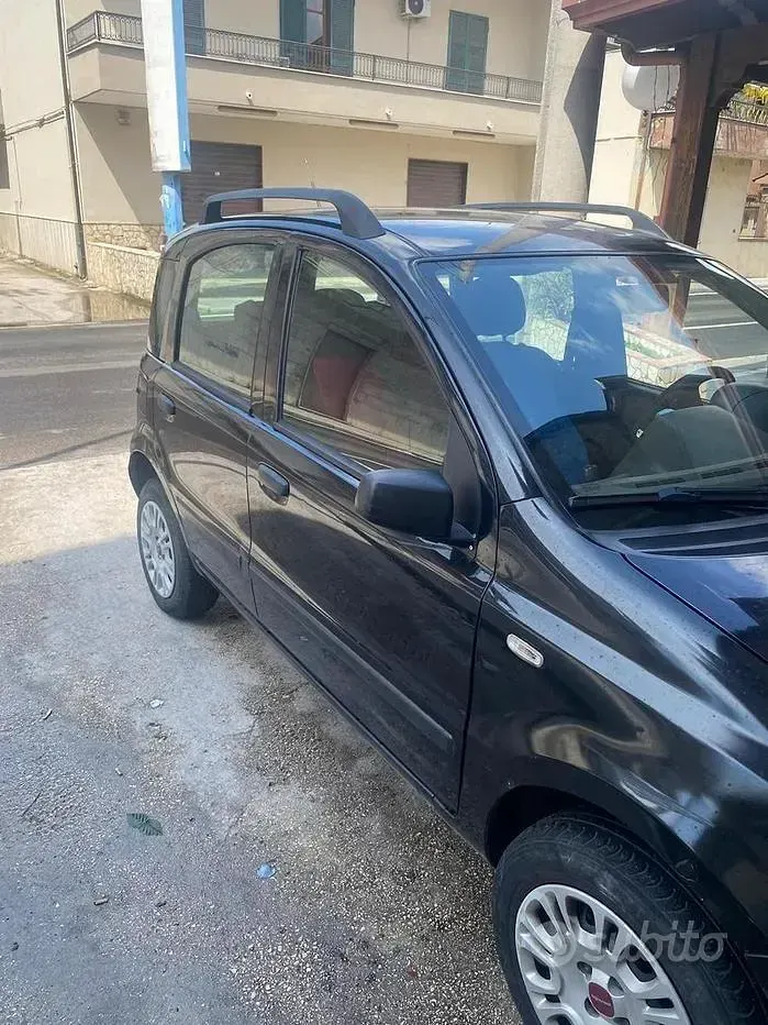 Usata Fiat Panda 2009 Nero Utilitaria