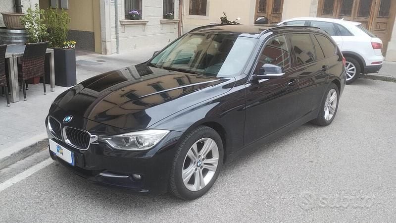 Usata BMW 316 M Sport 115 CV (84 kW) 2014 Nero Station wagon