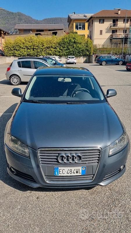 Usata Audi A3 Sportback Ambition 140 CV (102 kW) 2010 Grigio Utilitaria