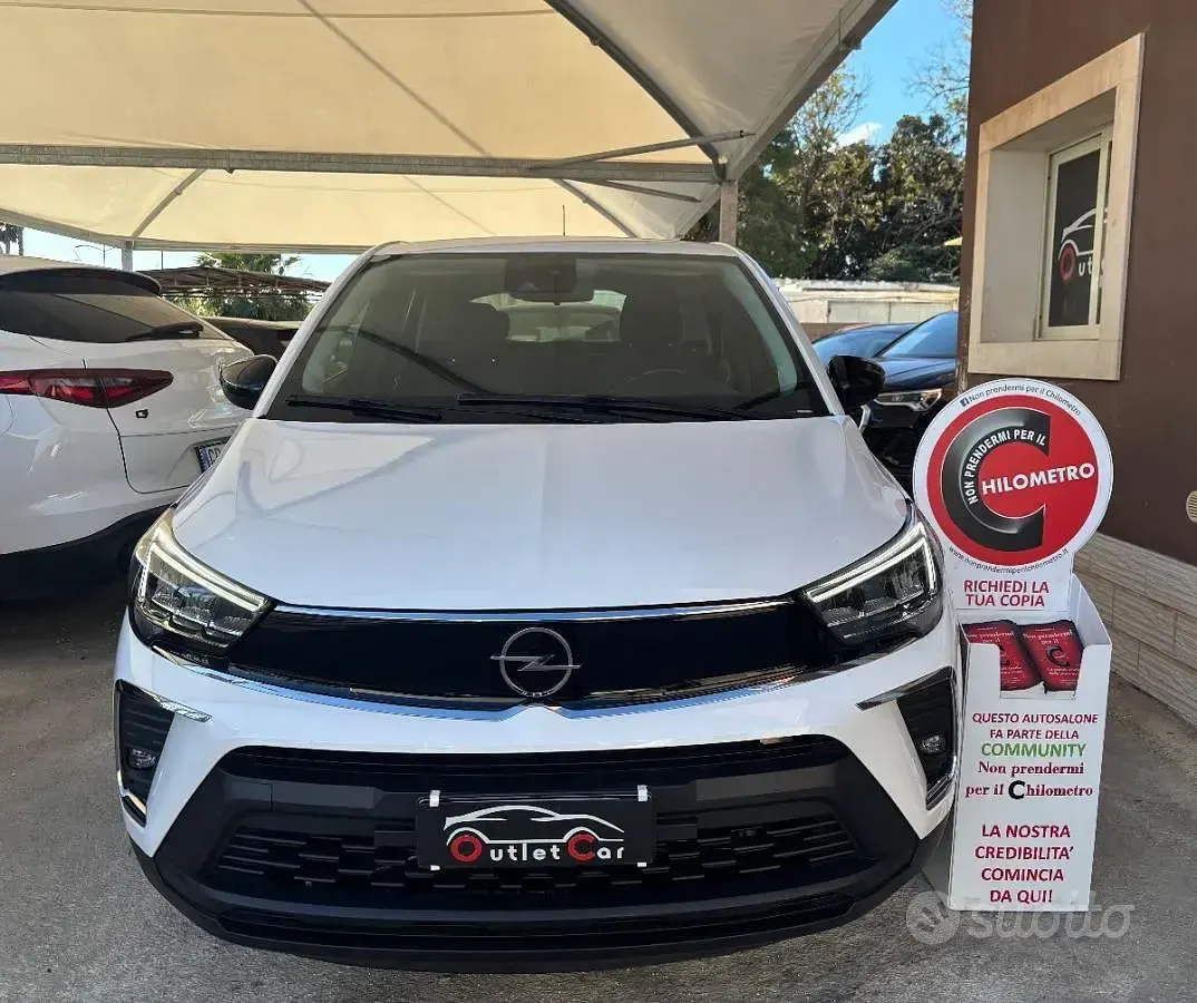 Usata Opel Crossland S 109 CV (80 kW) 2022 Bianco SUV