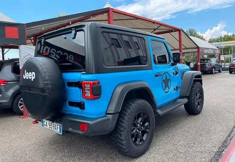 Usata Jeep Wrangler Rubicon 200 CV (147 kW) 2020 Nero SUV