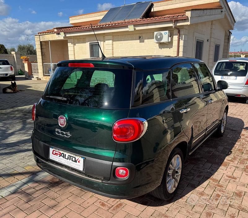 Usata Fiat 500L Living 105 CV (77 kW) 2014 Verde Monovolume