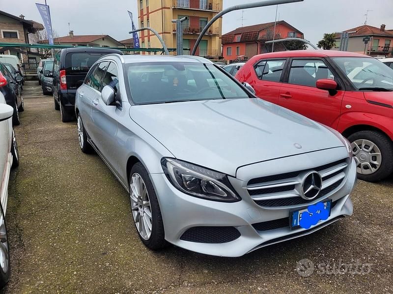 Usata Mercedes C250 Premium 204 CV (150 kW) 2015 Grigio Station wagon