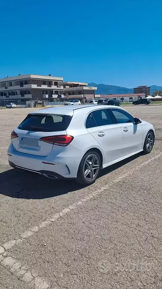 Usata Mercedes A180 AMG line 2019 Bianco