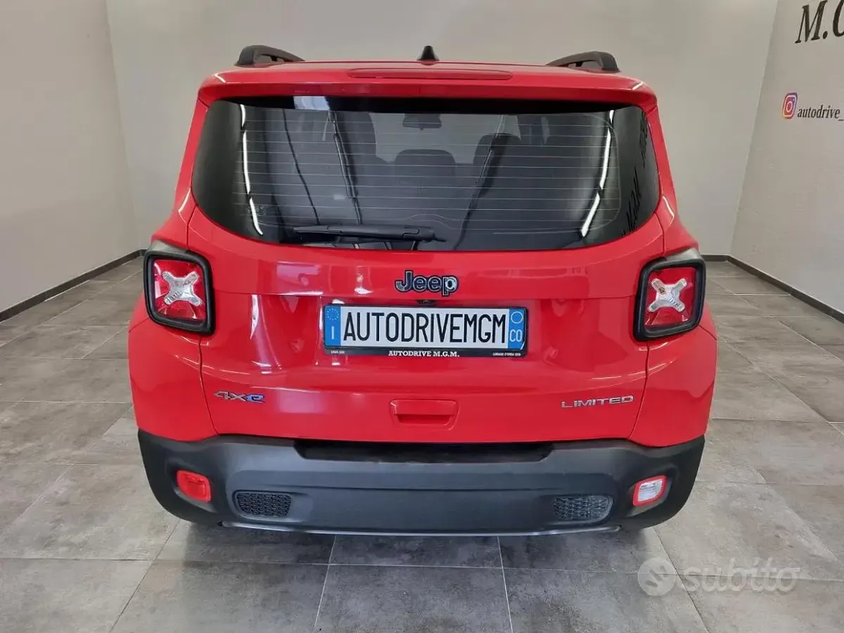 Usata Jeep Renegade Limited 131 CV (96 kW) 2024 Rosso SUV