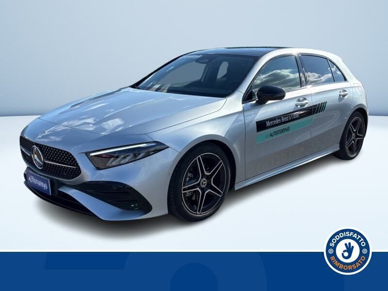 Usata Mercedes A180 Advanced 116 CV (85 kW) 2024 Argento metallizzato