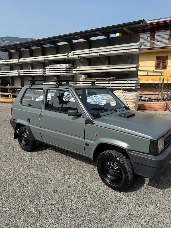 Usata Fiat Panda 1999 Grigio Utilitaria