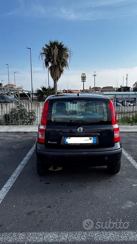 Usata Fiat Panda 2003 Nero Utilitaria