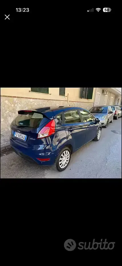 Usata Ford Fiesta 95 CV (69 kW) 2016 Bluazzurro Utilitaria