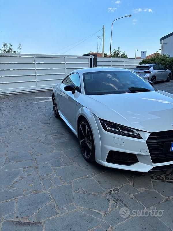 Usata Audi TT S-Line 180 CV (132 kW) 2018 Bianco Coupé