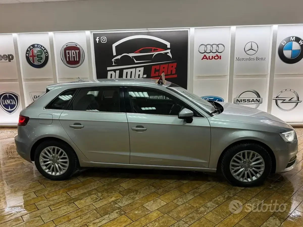 Usata Audi A3 Cabriolet 184 CV (135 kW) 2014 Grigio Cabrio
