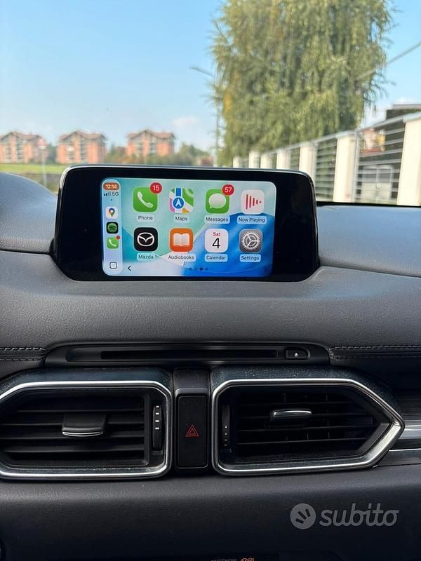 Usata Mazda CX-5 Exclusive-Line 150 CV (110 kW) 2017 Grigio SUV