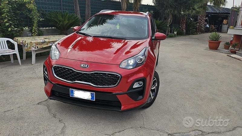 Usata Kia Sportage 136 CV (100 kW) 2021 Rosso SUV