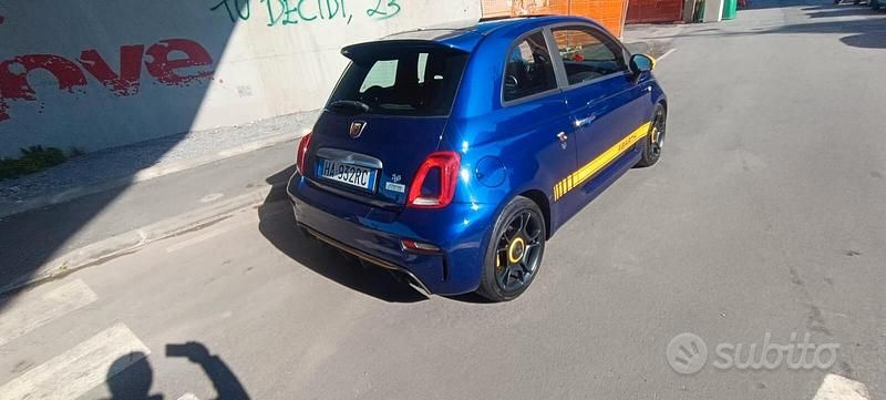 Usata Abarth 595 Pista 160 CV (117 kW) 2020 Blu Berlina