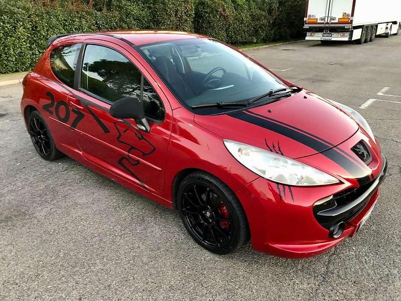 Usata Peugeot 207 156 CV (114 kW) 2008 Rosso Berlina