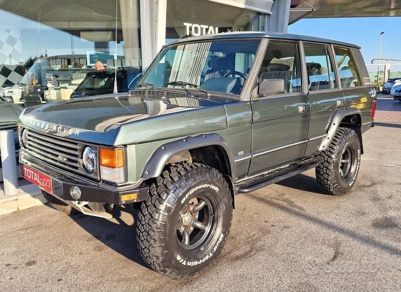 Usata Land Rover Range Rover 163 CV (119 kW) 1988 Verde metallizzato SUV