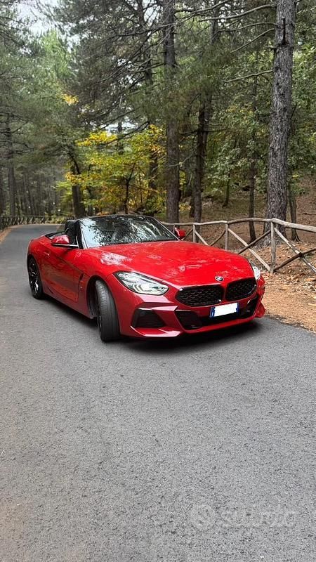 Usata BMW Z4 Comfort Edition 197 CV (144 kW) 2019 Rosso Cabrio