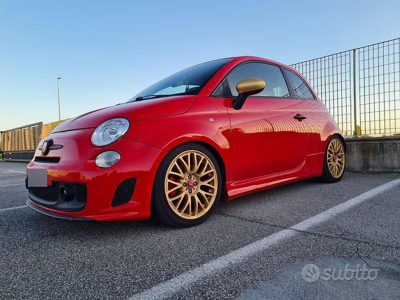 Usata Fiat 500 Abarth 239 CV (175 kW) 2009 Rosso Cabrio