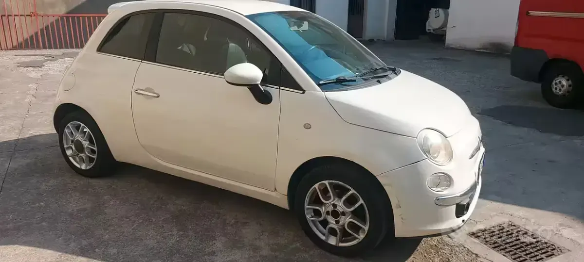 Usata Fiat 500 Sport 69 CV (50 kW) 2010 Bianco Berlina