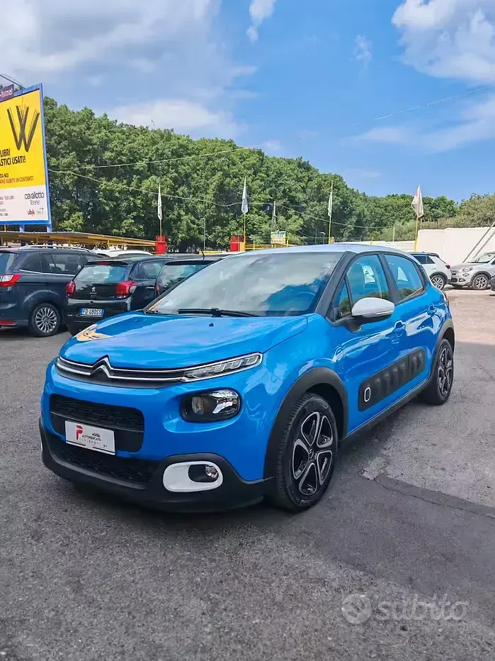 Usata Citroën C3 Feel 75 CV (55 kW) 2016 Bluazzurro Berlina