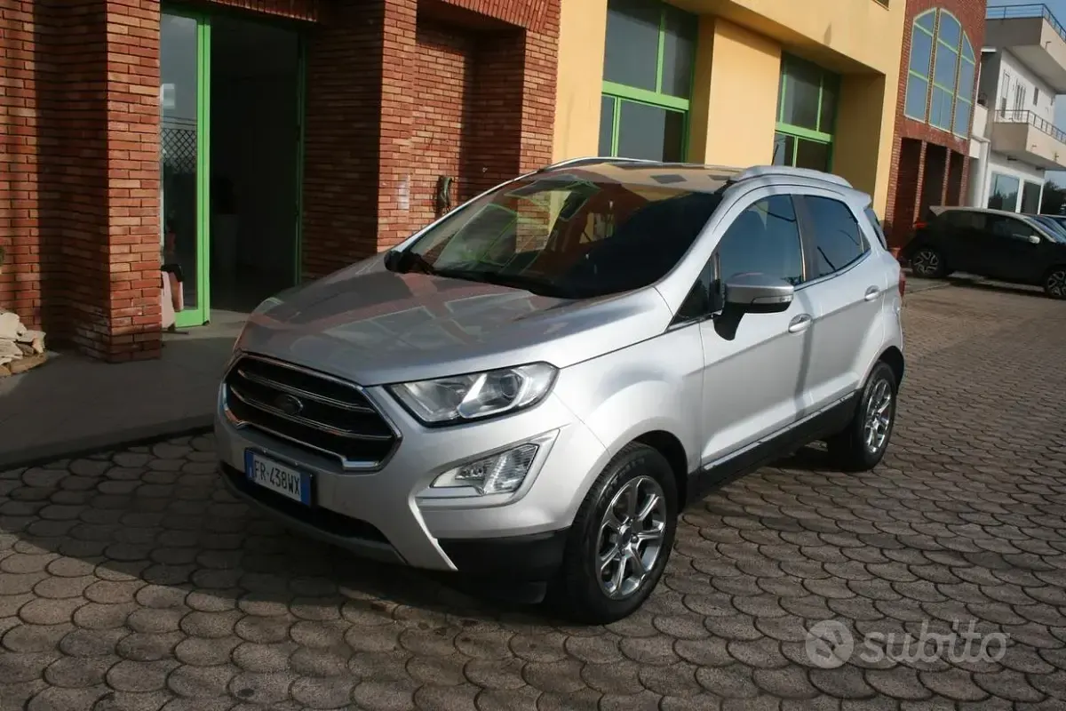 Usata Ford Ecosport Titanium 99 CV (72 kW) 2018 Grigio SUV
