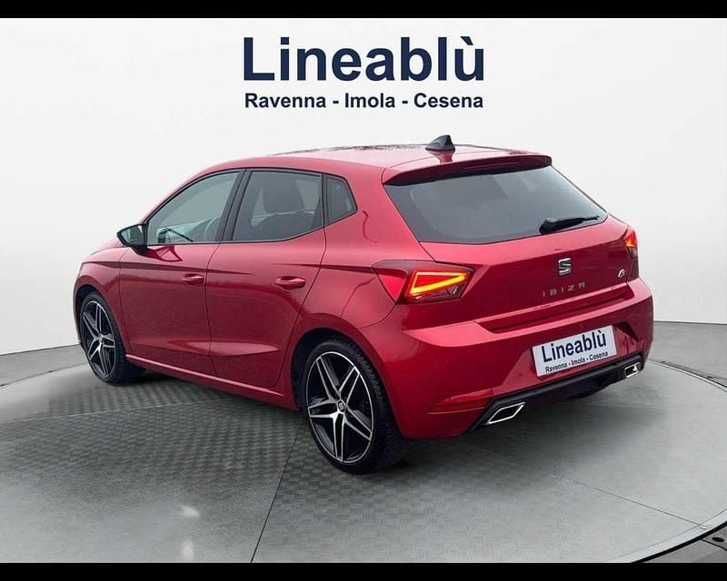 Usata Seat Ibiza FR 95 CV (69 kW) 2020 Rosso Berlina