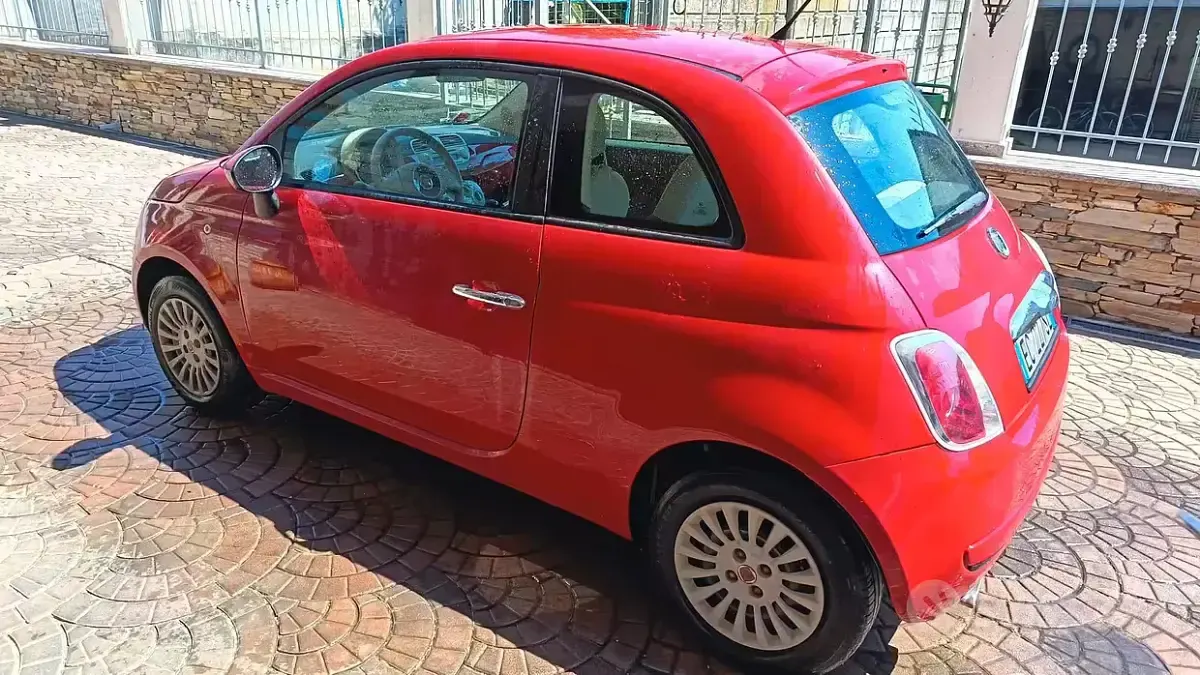 Usata Fiat 500 69 CV (50 kW) 2010 Rosso Berlina