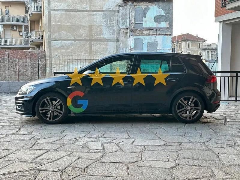 Usata VW Golf VII Sport 150 CV (110 kW) 2019 Nero Berlina