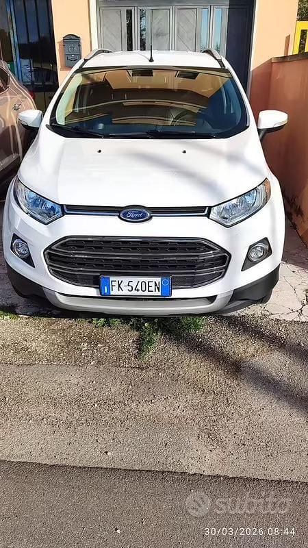 Usata Ford Ecosport 95 CV (69 kW) 2017 Bianco SUV