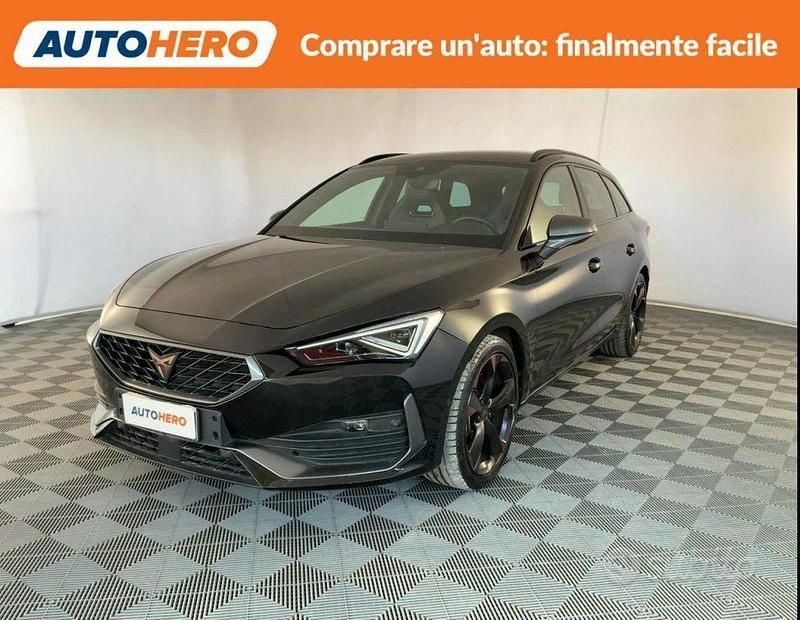 Usata Cupra Leon 150 CV (110 kW) 2023 Nero Station wagon