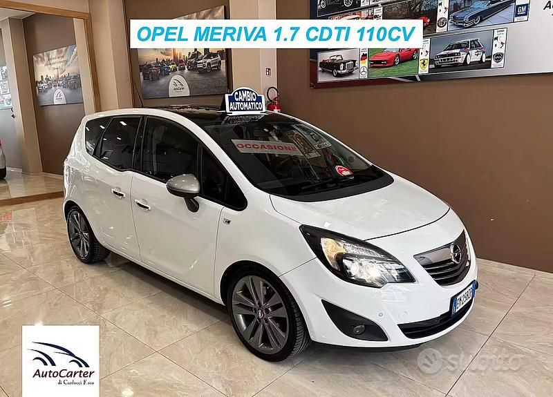 Usata Opel Meriva 110 CV (80 kW) 2012 Bianco Monovolume