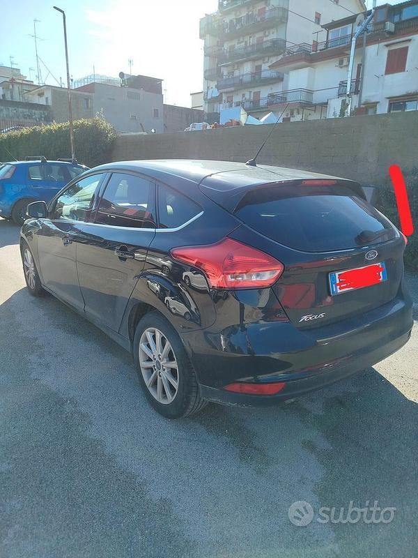 Usata Ford Focus Titanium 120 CV (88 kW) 2016 Nero Berlina