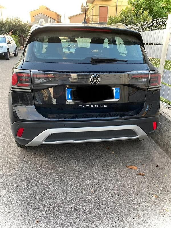 Usata VW T-Cross 95 CV (69 kW) 2024 Nero SUV