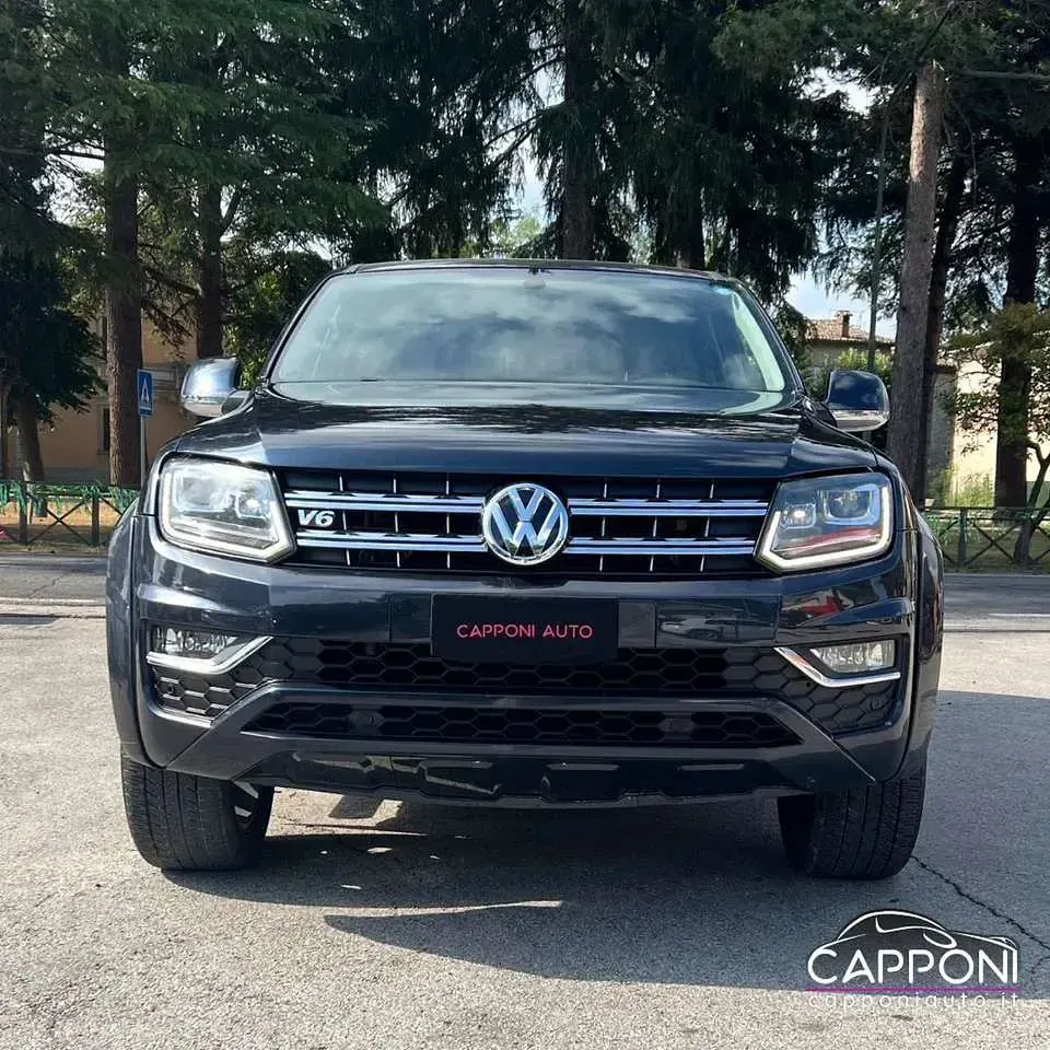 Usata VW Amarok Aventura 224 CV (164 kW) 2017 Blu Pick-up