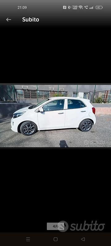 Usata Kia Picanto 2019 Bianco Utilitaria