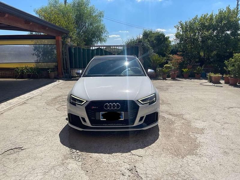Usata Audi RS3 Ambiente 400 CV (294 kW) 2018 Bianco Berlina